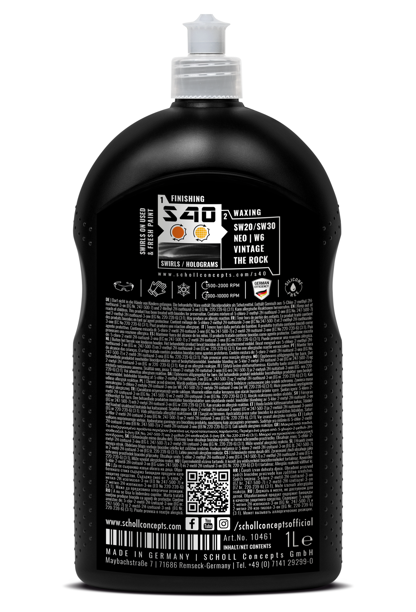 S40 Polish Anti-Voile 1 Ltr.