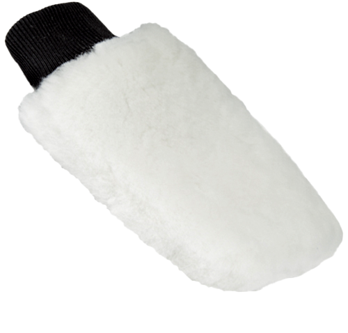 Gant en Peau de Mouton Blanc  Gant en Peau de Mouton Blanc
