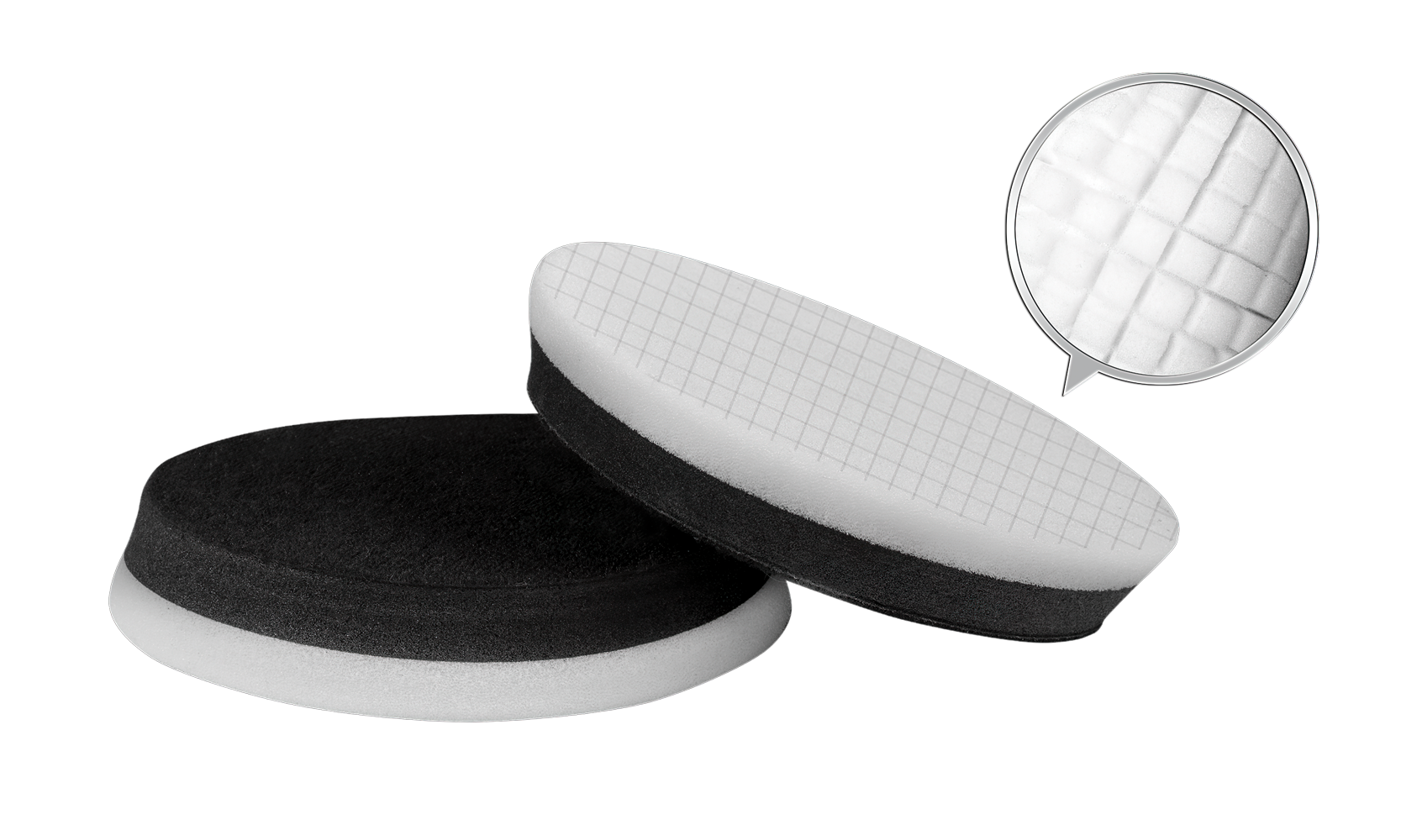 SpiderPad Sandwich Extreme-Cut noir/blanc  SpiderPad Sandwich Extreme-Cut noir/blanc