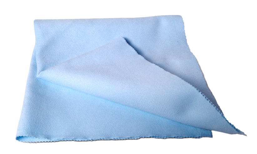 MICROFIBRE MICROPLUS 400 X 400 MM BLEU