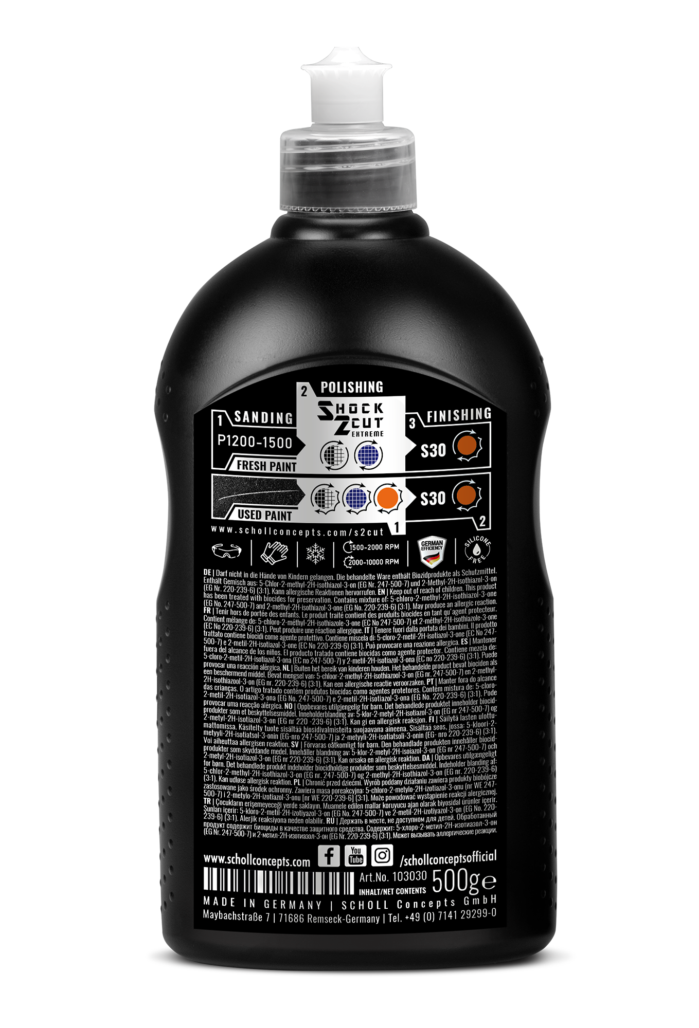 Shock 2 Cut POLISH COUPANT RAPIDE PREMIUM