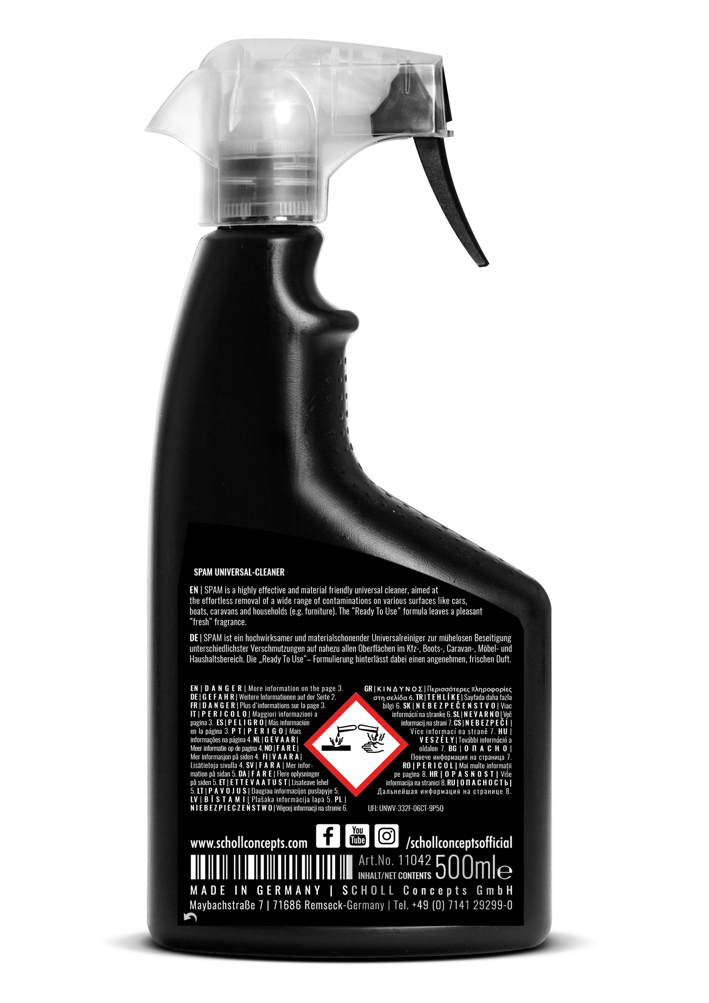 SPAM Nettoyant Universel (Pomme) 500 ml SPAM Nettoyant Universel (Pomme) 500 ml