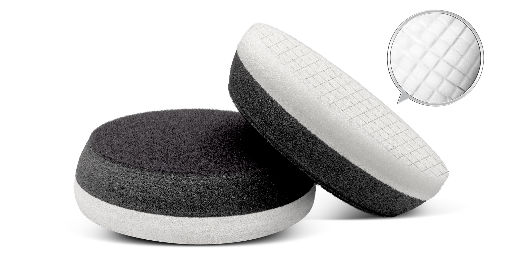 SpiderPad Sandwich Extreme-Cut noir/blanc 