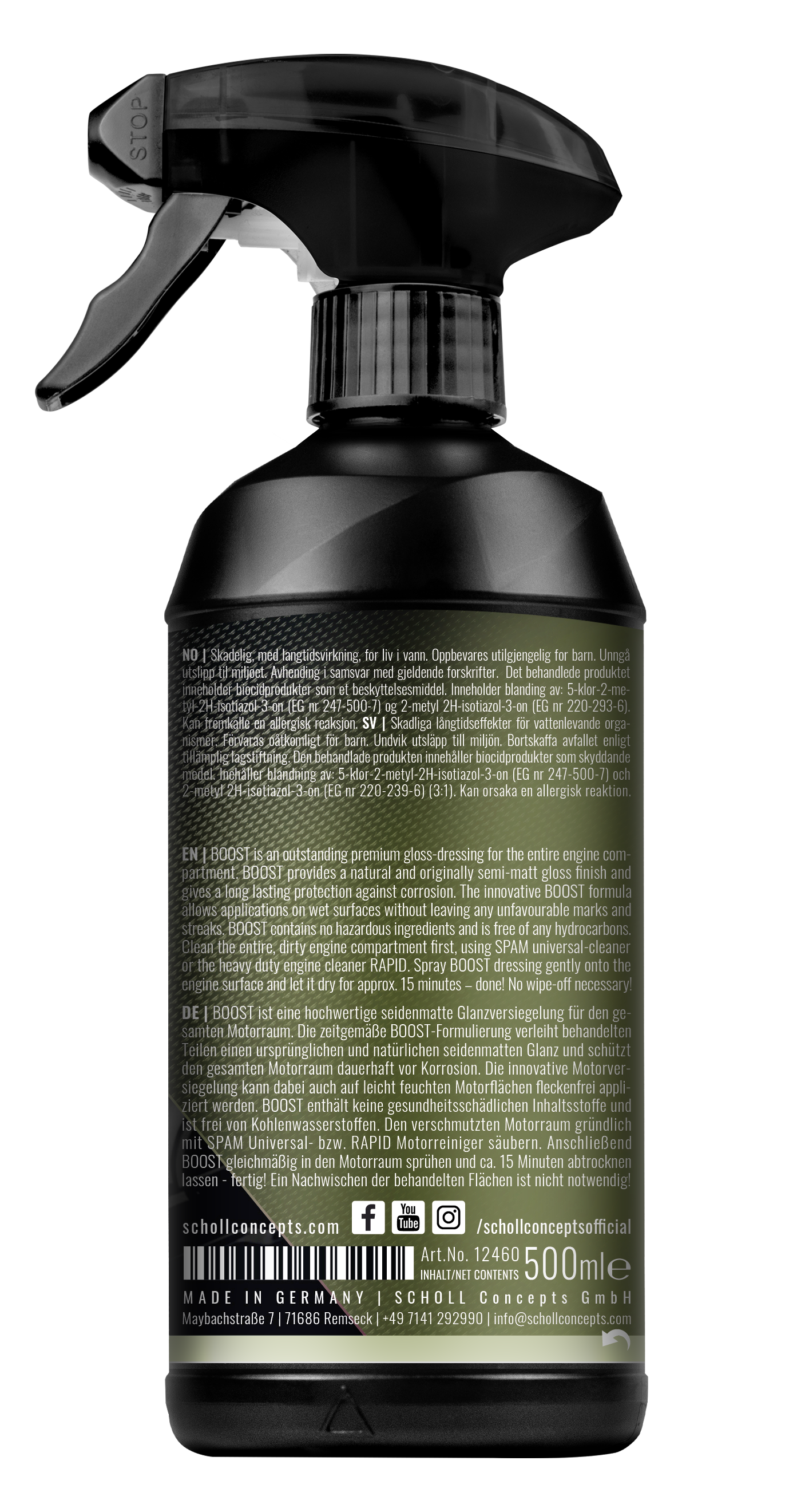 BOOST Dressing Moteur 500 ml