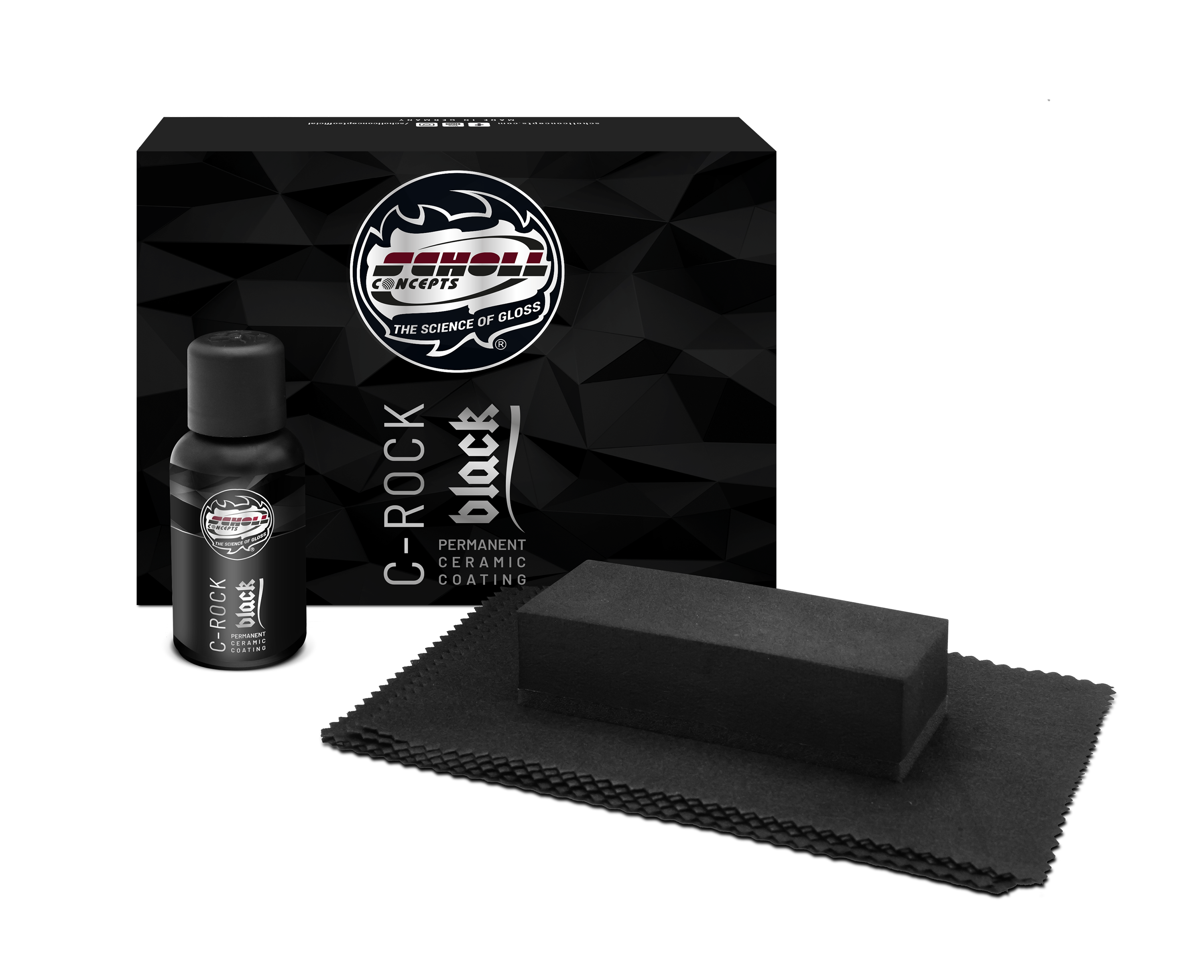 C-ROCK BLACK Permanent Ceramic Coating Bundle C-ROCK BLACK Permanent Ceramic Coating Bundle