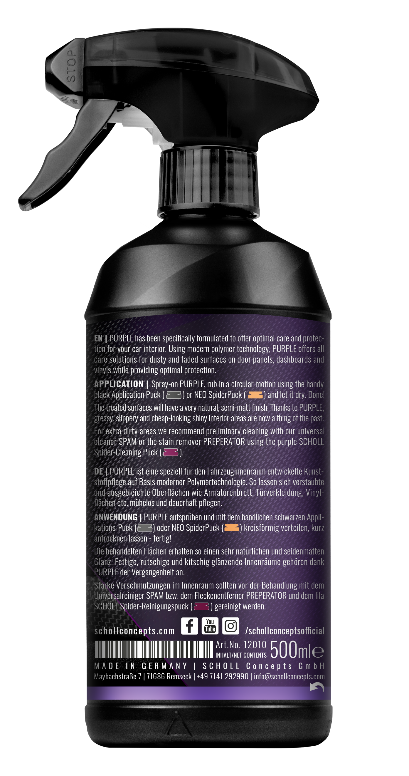 PURPLE Traitement Vinyle 500 ml